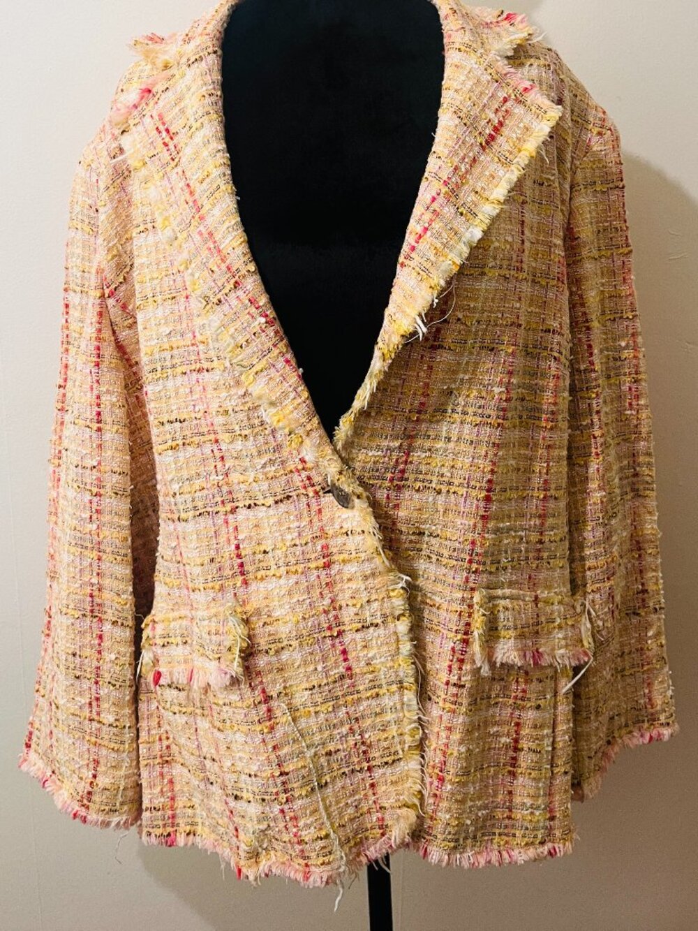 Jones New York Woman — Frayed Edge Blazer